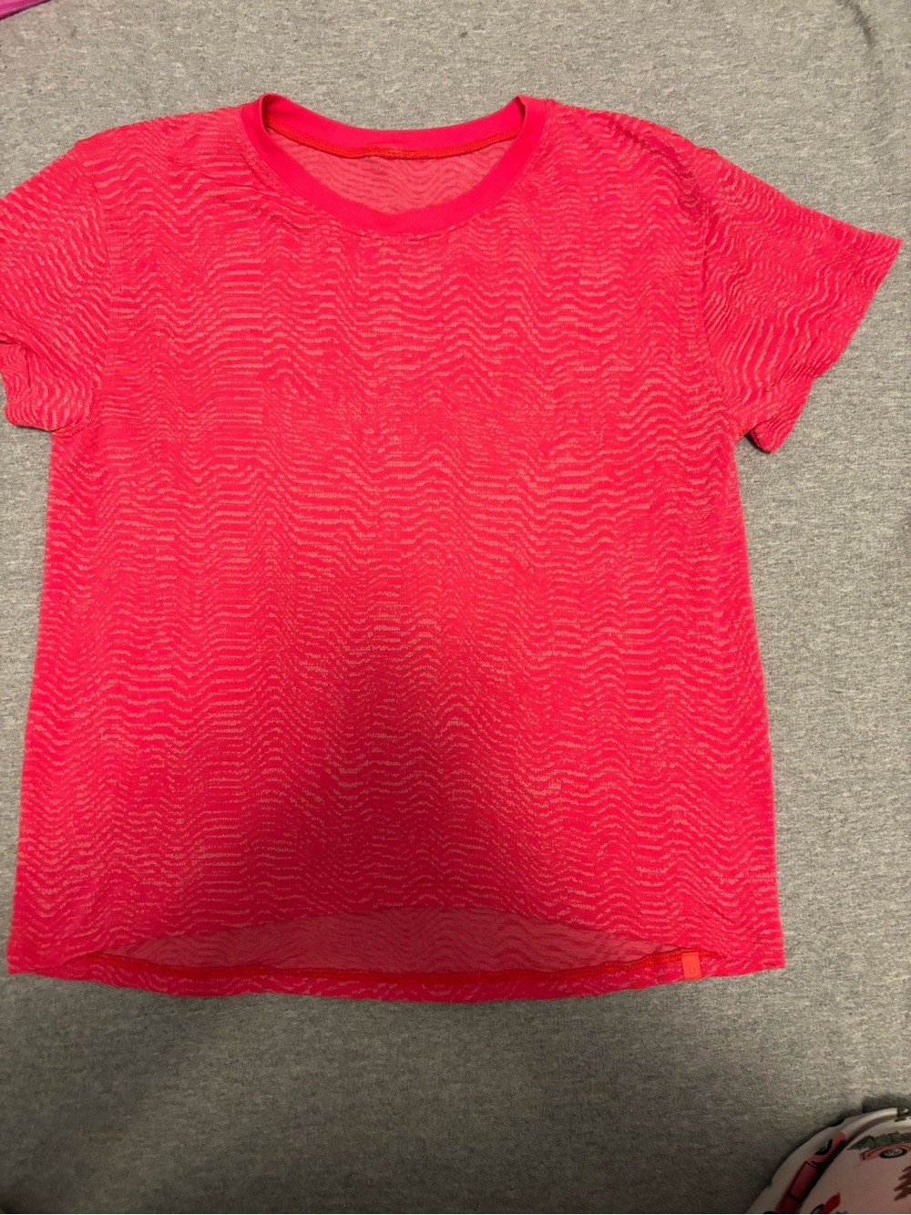 Lululemon Swiftly Tech Short Sleeve Top – Bright Coral/Pink